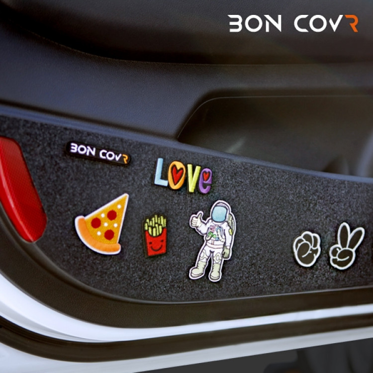 [본커버] 듀티펠트 패브릭 도어커버 전차종 1+2열 세트